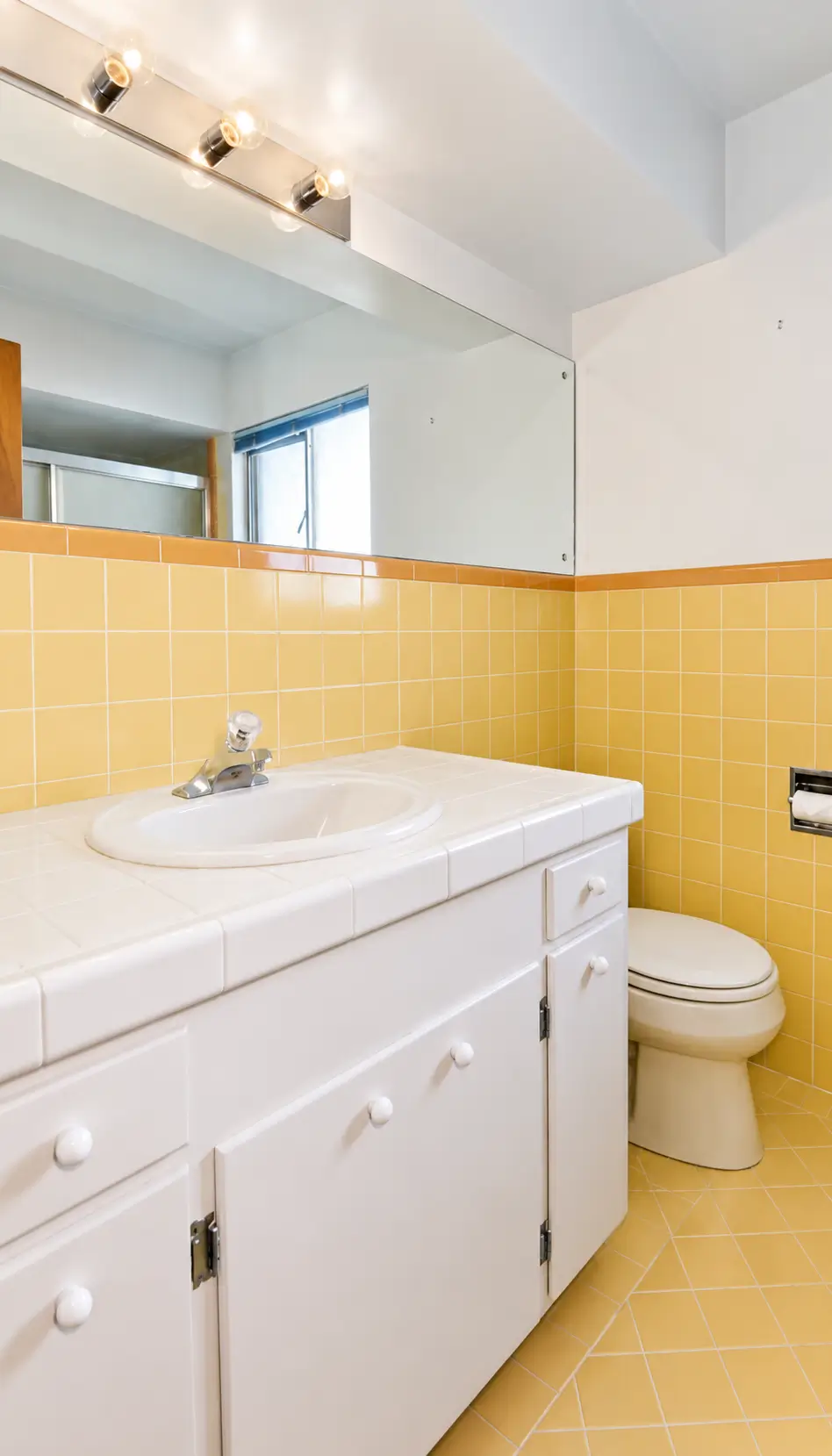 Full bathroom remodel — before